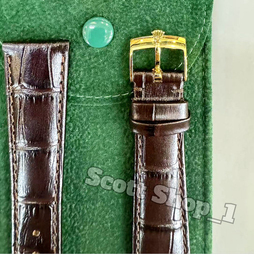 Rolex cinturino pelle marrone - rolex,
