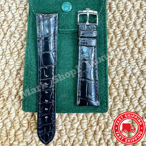 Rolex cinturino pelle nera - cinturino,