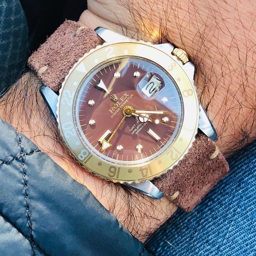 22mm italian suede - 19, 20