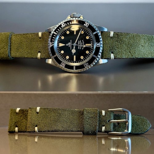 Military green suede - 20,