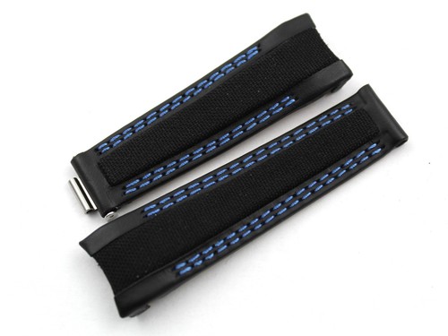 Cinturino pelle cordura nero - cinturino, pelle/cordura